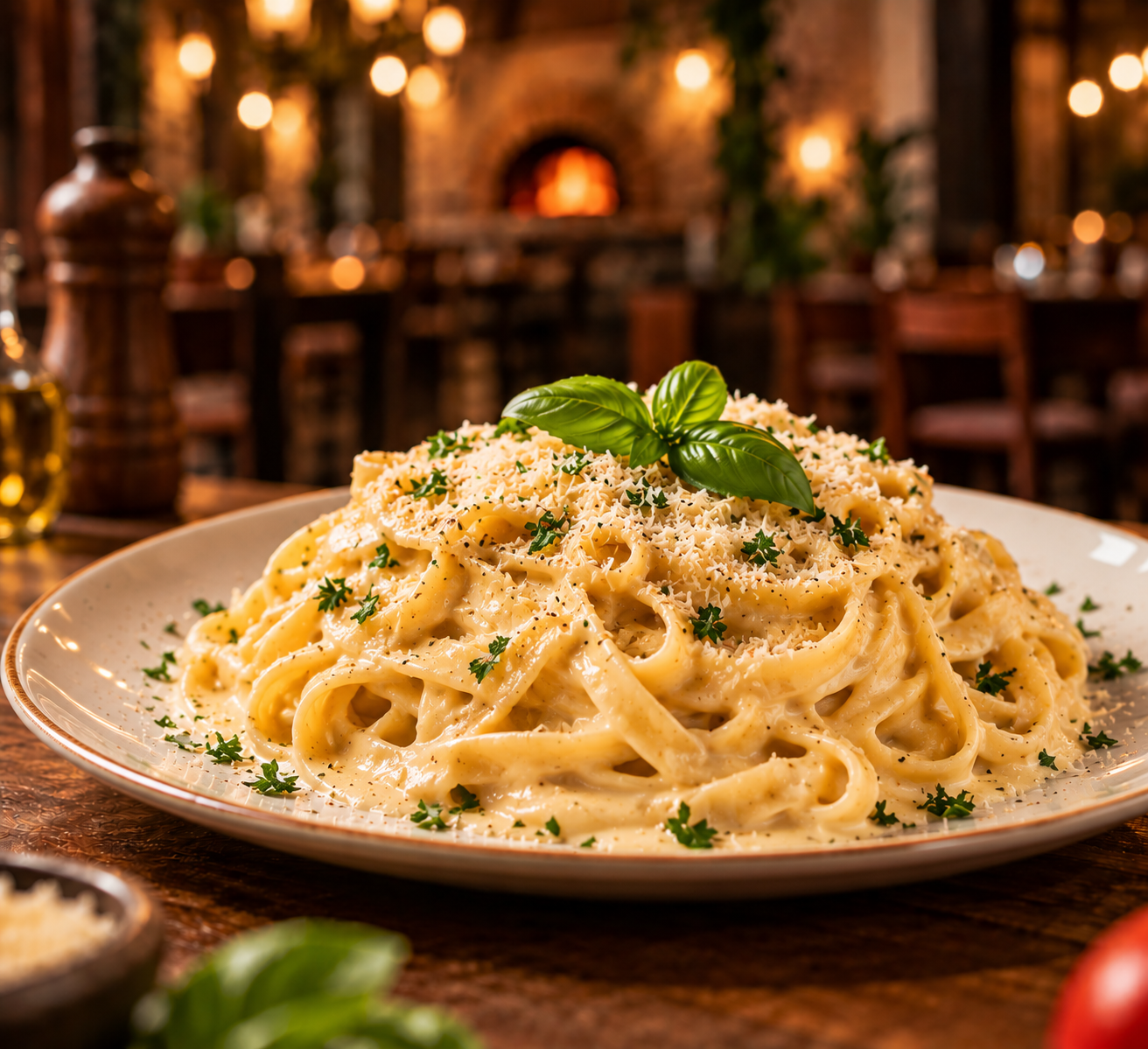 Fetuccini Tuco, Pesto o Ajo